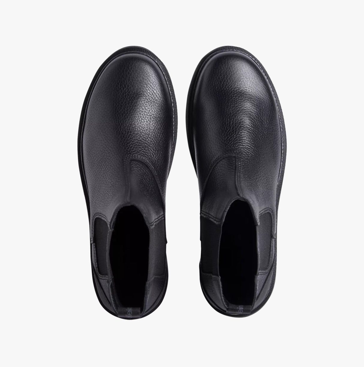 Calvin Klein EVA MID CHELSEA BOOTS Mens Triple Black