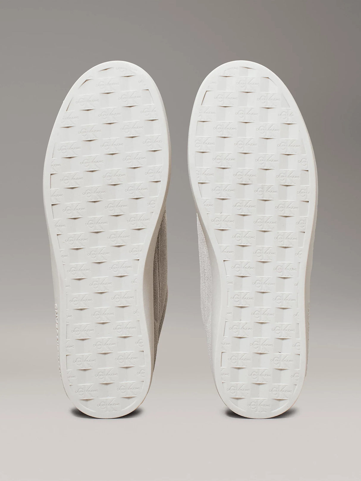 Calvin Klein CLASSIC CUPSOLE ICON Mens Trainers Eggshell/Creamy White