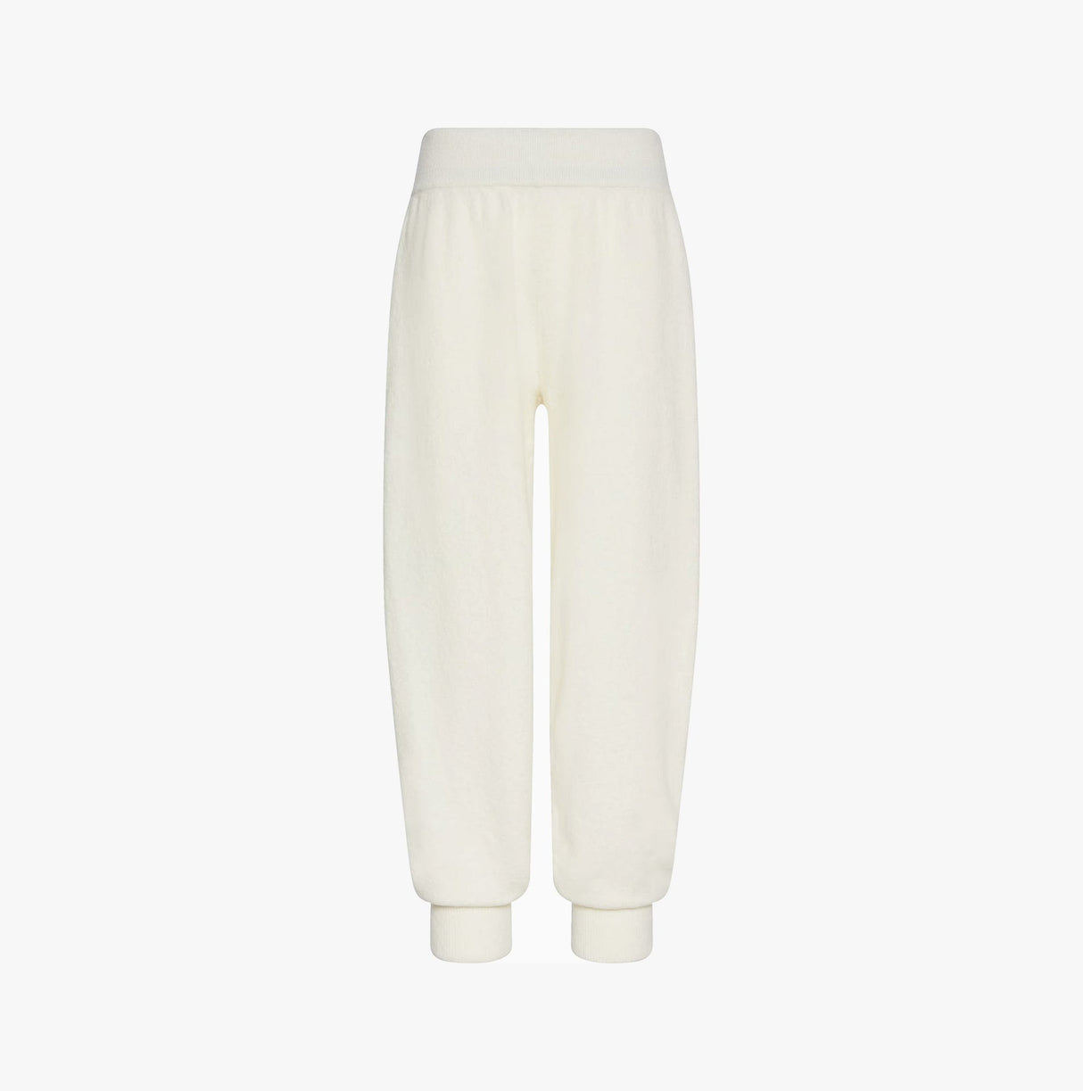 Calvin Klein PLUSH JOGGER. Womens Ivory