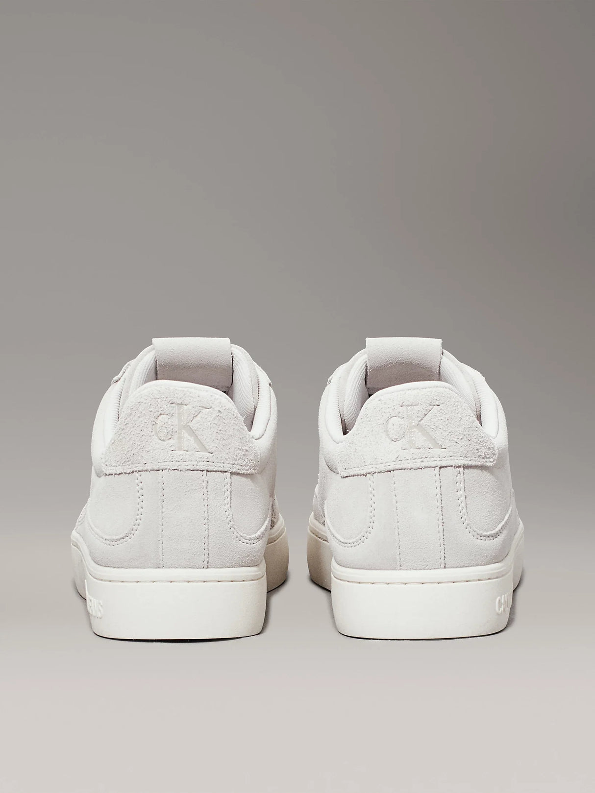 Calvin Klein CLASSIC CUPSOLE ICON Mens Trainers Eggshell/Creamy White