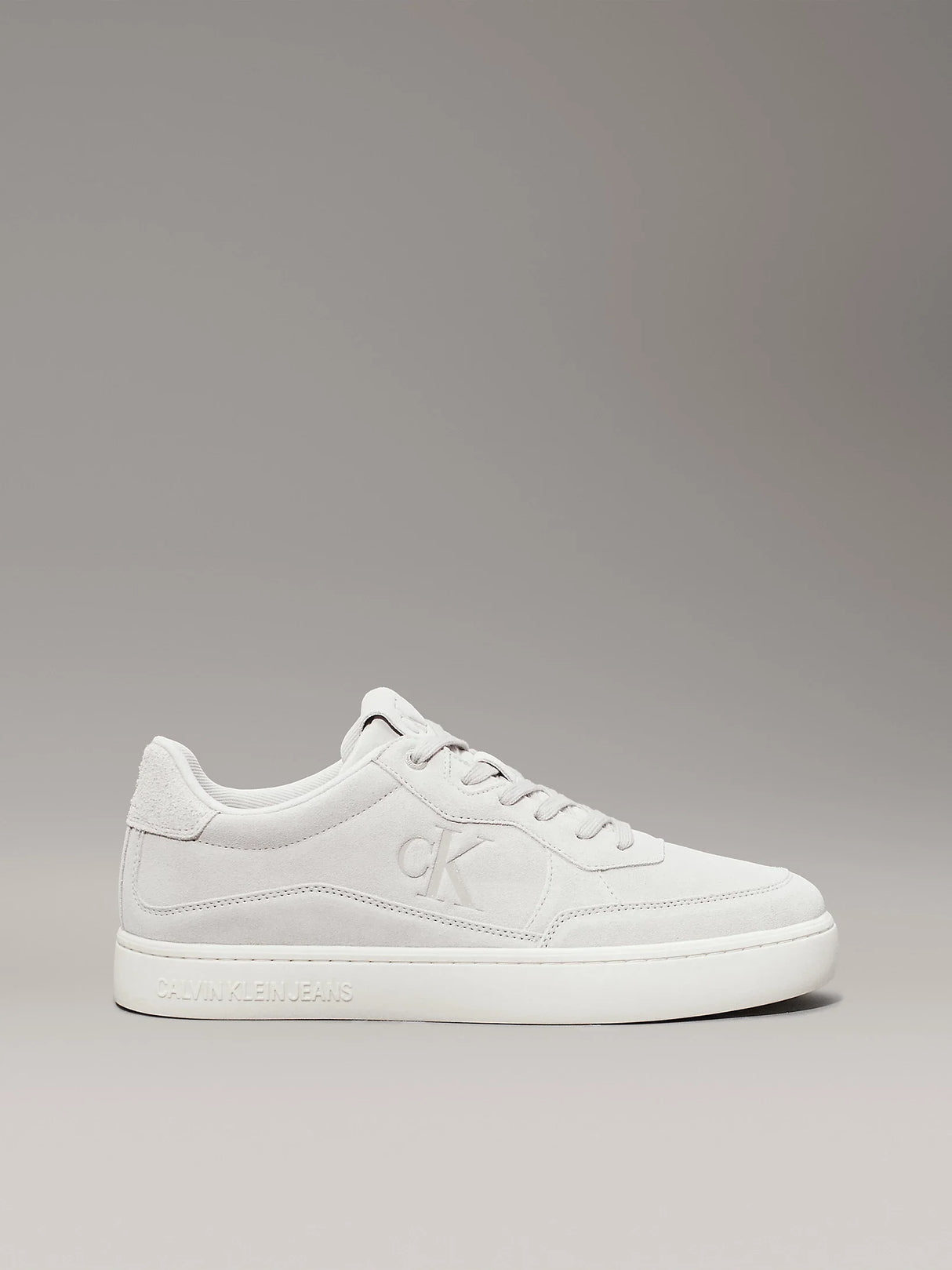 Calvin Klein CLASSIC CUPSOLE ICON Mens Trainers Eggshell/Creamy White