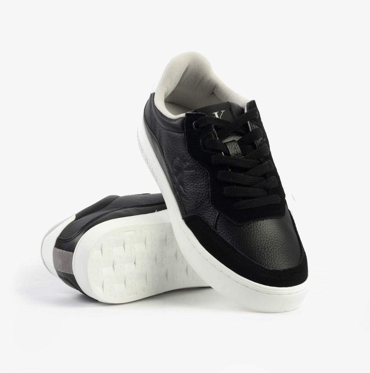 Calvin Klein CLASSIC CUPSOLE Mens Trainers Black/Bright White