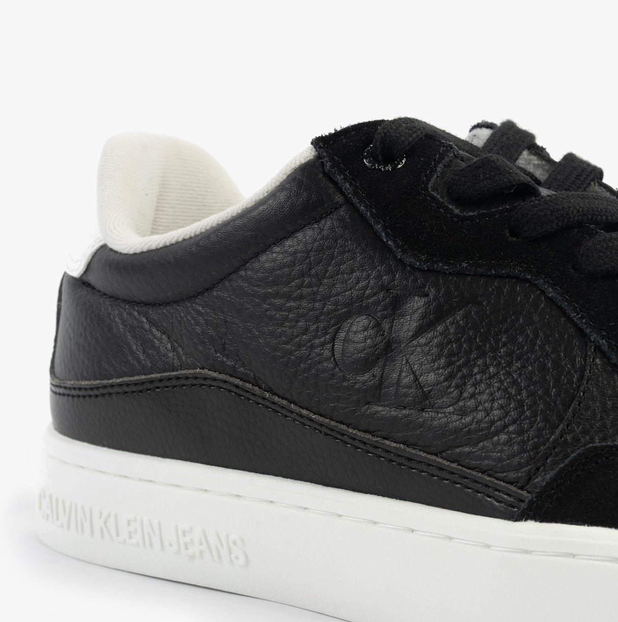 Calvin Klein CLASSIC CUPSOLE Mens Trainers Black/Bright White