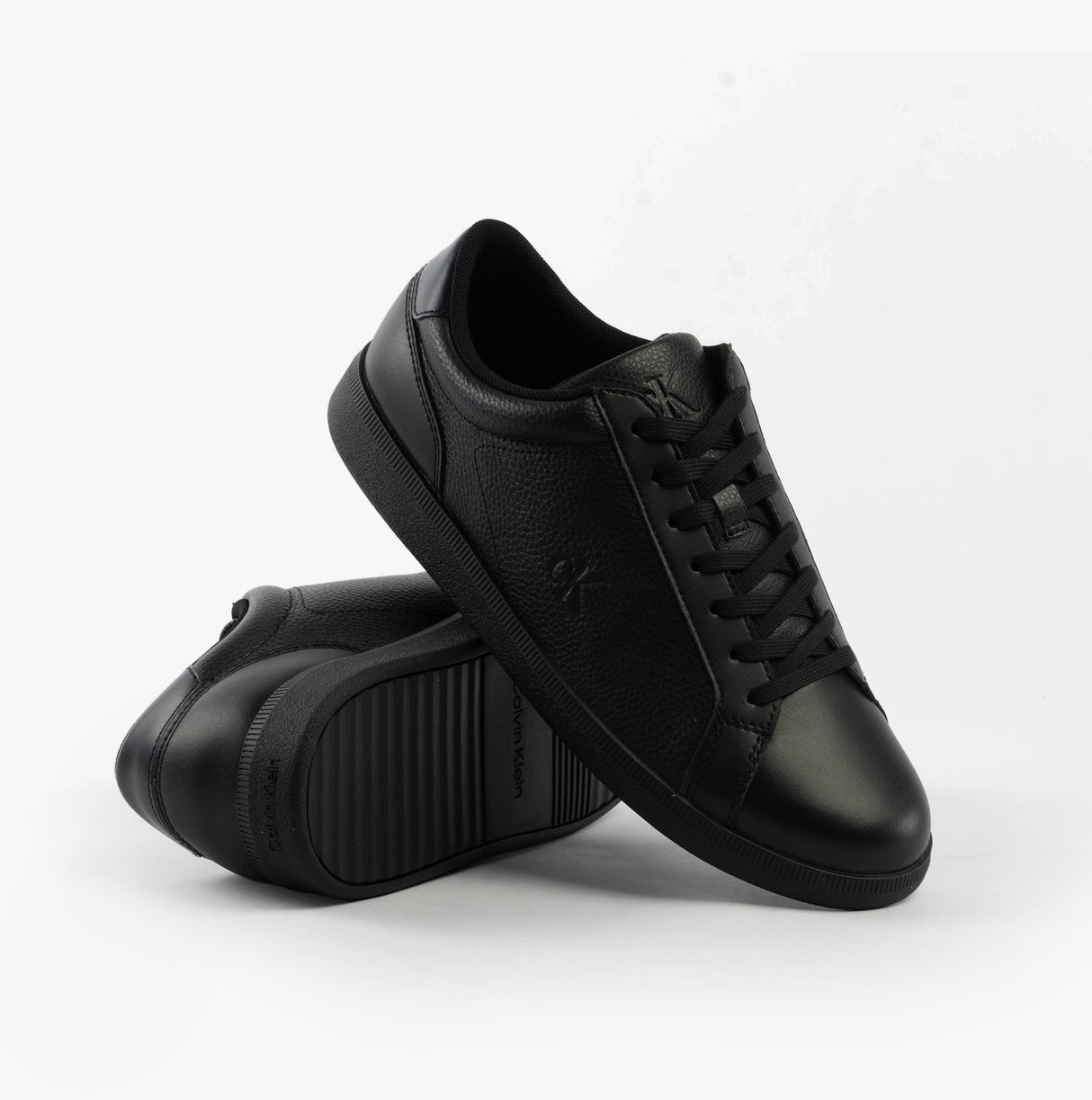 Calvin Klein LOW PROFILE CUPSOLE Mens Trainers Triple Black