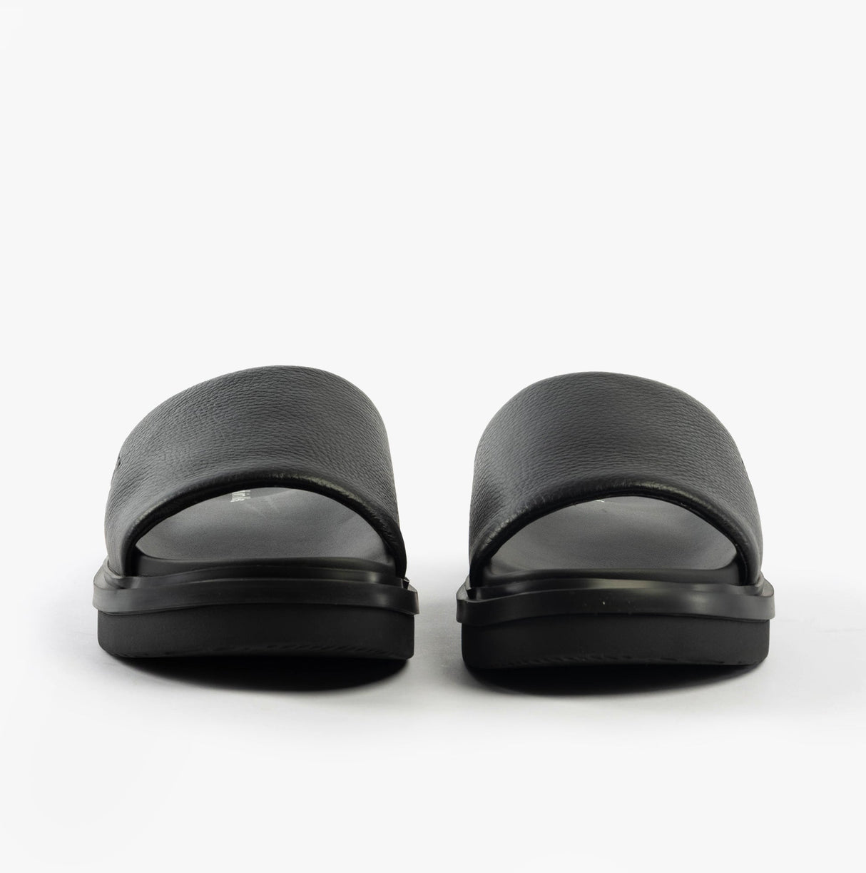 Calvin Klein FLAT MOLDED SLIDE Mens Triple Black