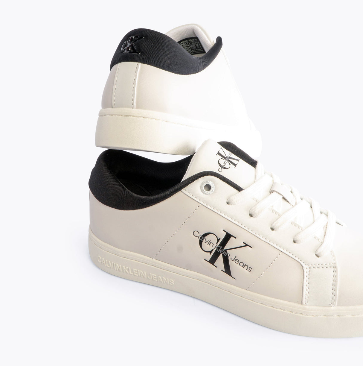 Calvin Klein CLASSIC CUPSOLE Womens Trainers Bright White/Black