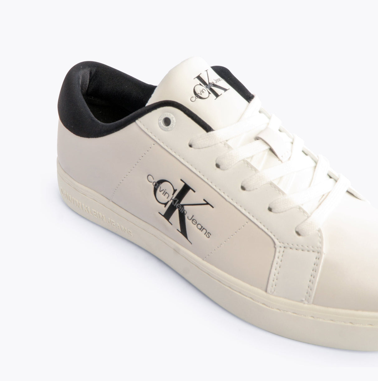 Calvin Klein CLASSIC CUPSOLE Womens Trainers Bright White/Black