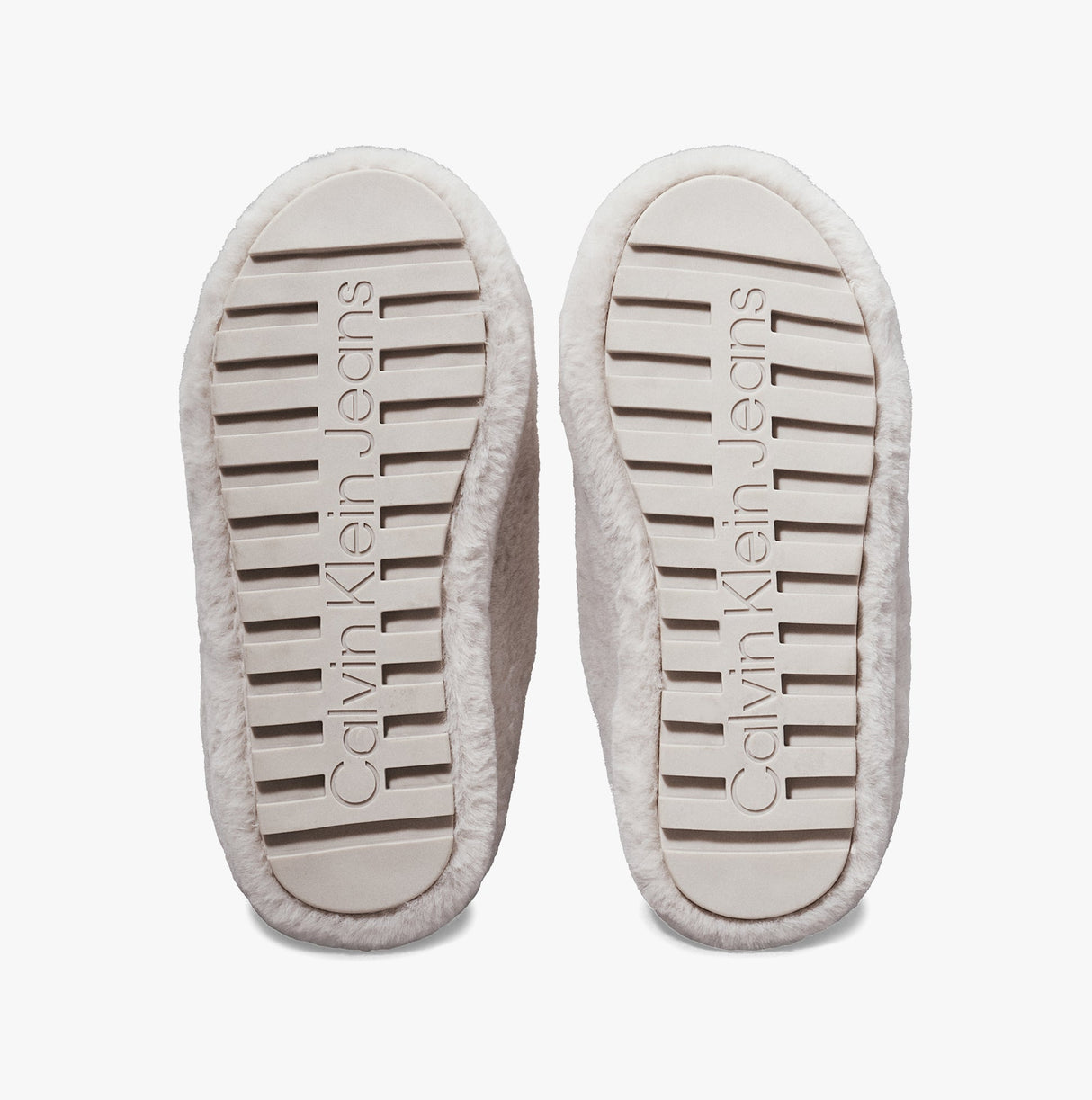 Calvin Klein HOME ANKLE Womens Slippers Triple Eggshell