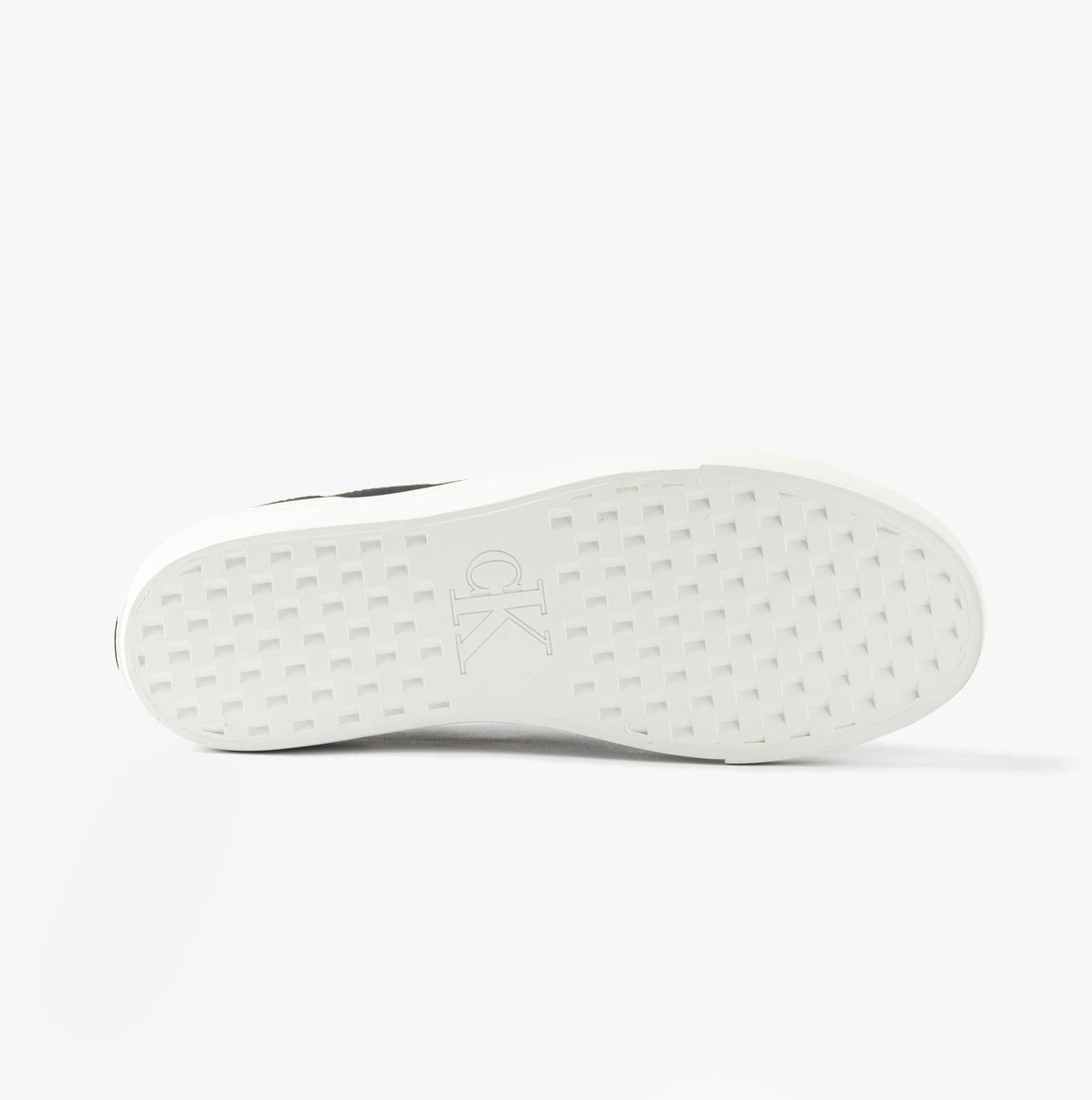 Calvin Klein VULC FLATFORM LOW Womens Trainers Black/Bright White