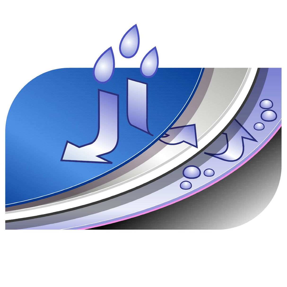 Premium Neckerchief Style Adult Dribble Bib - Waterproof & Discreet - Large - Navy