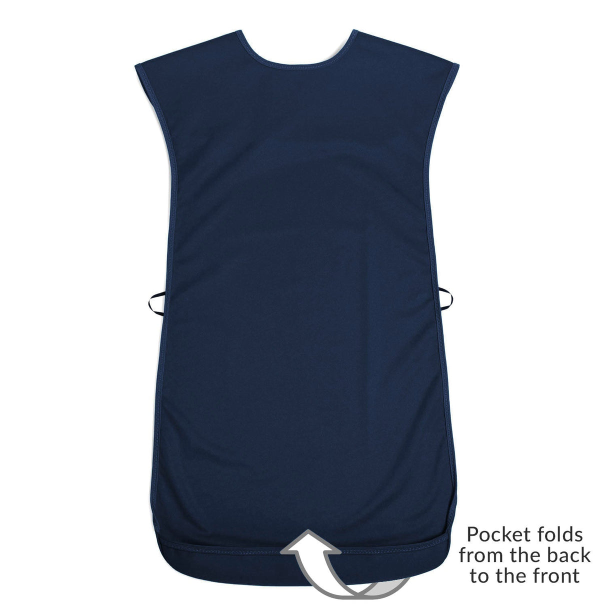 Tabard style adult bib - Large Navy