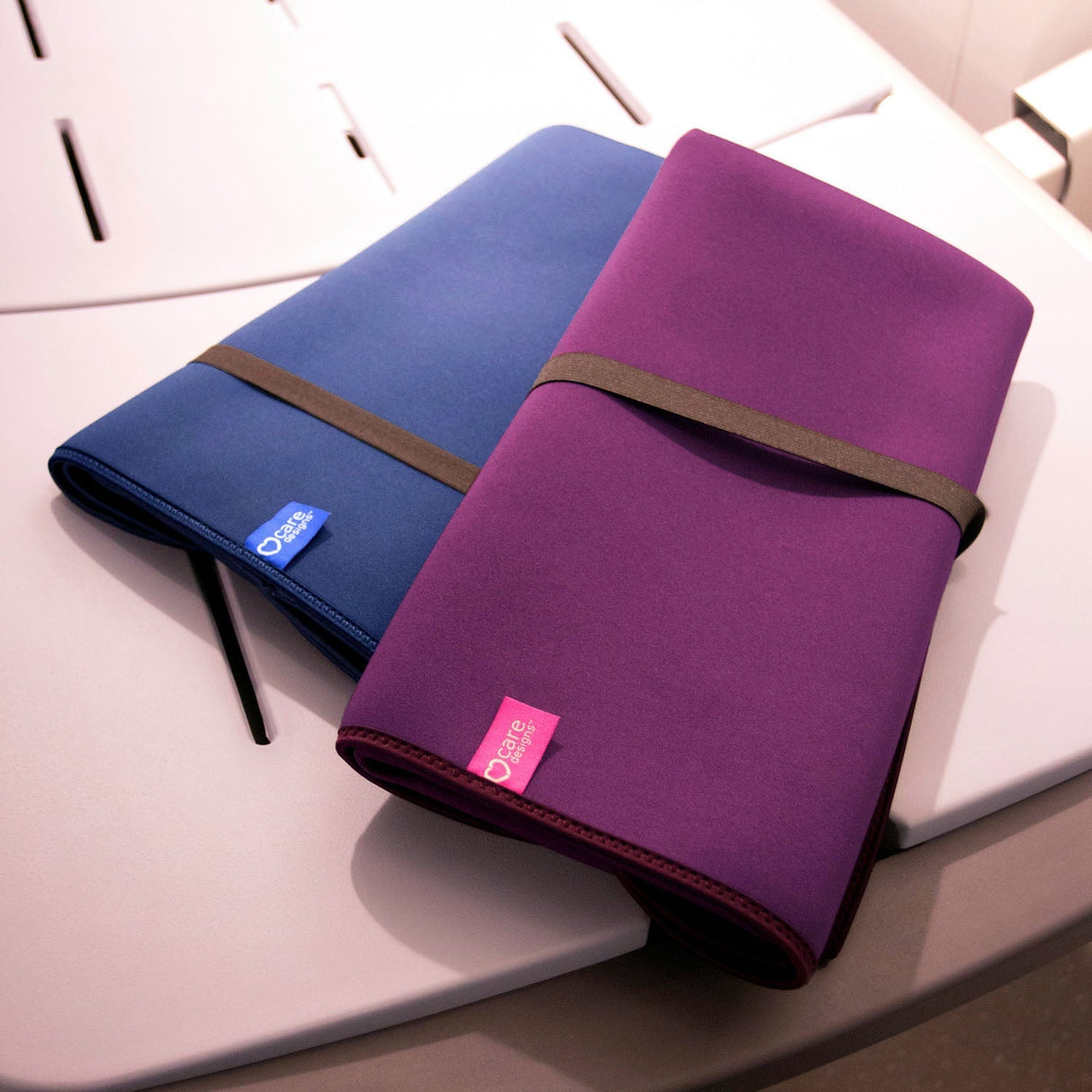 Junior Changing Mat - Aubergine/Black