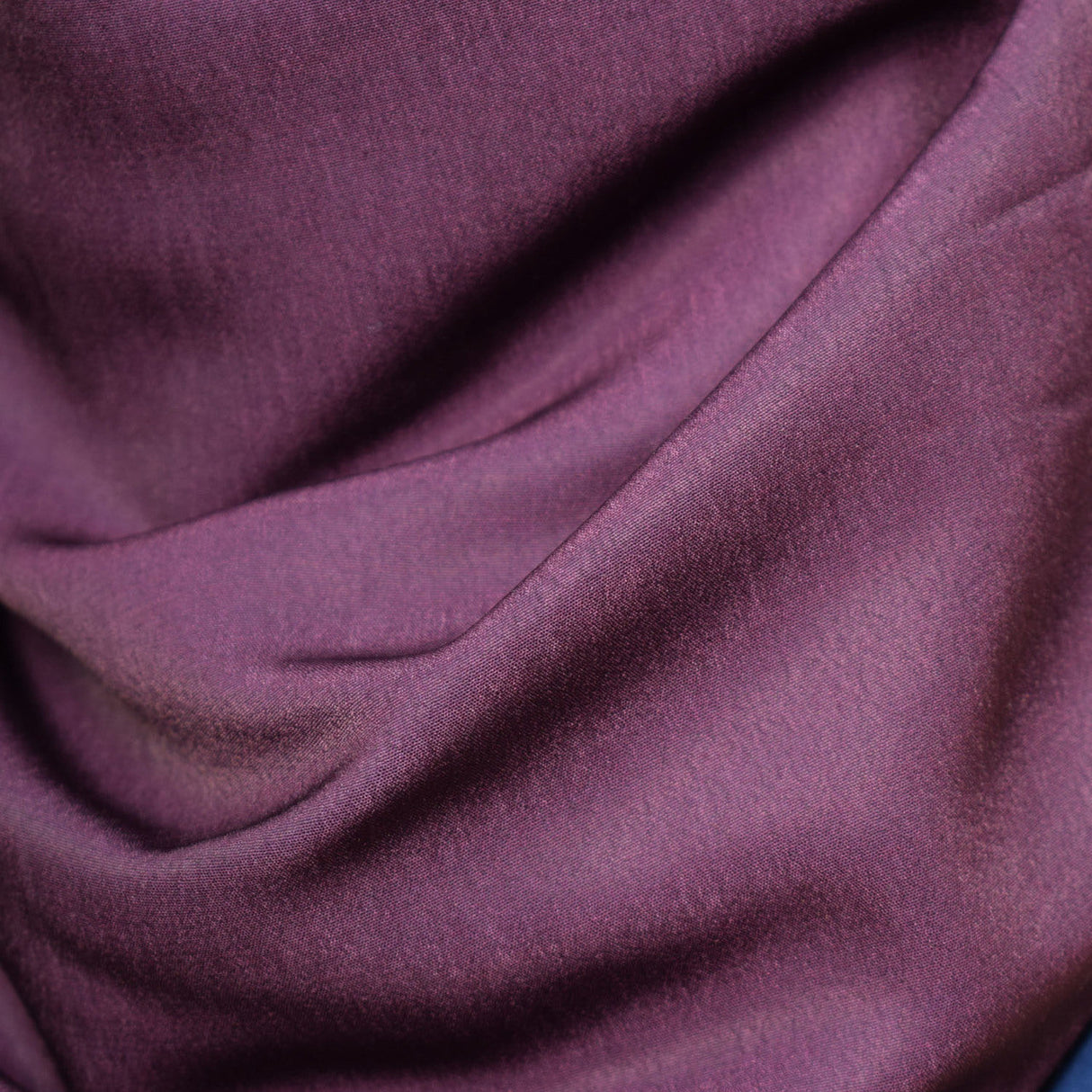 Premium Neckerchief Style Adult Dribble Bib - Waterproof & Discreet - Medium - Aubergine