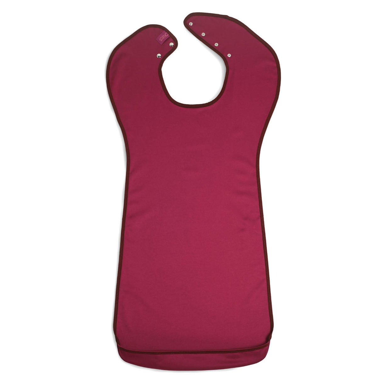 Tabard style adult bib - Large Burgundy