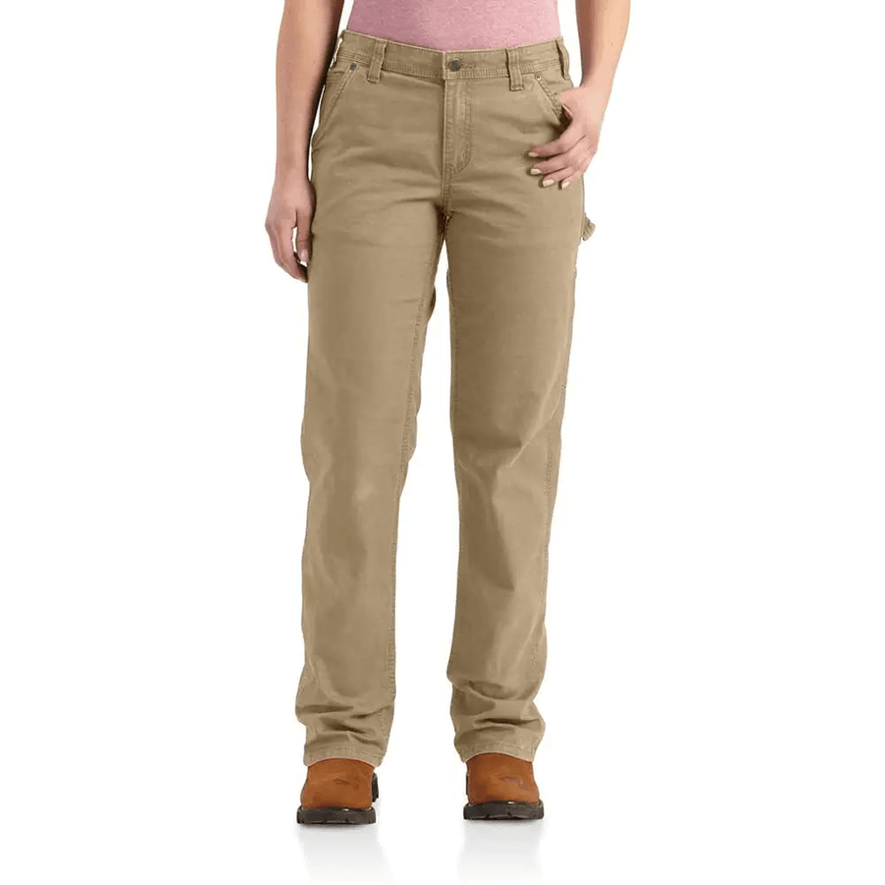 Carhartt 102080 Womens Rugged Flex Loose Fit Canvas Work Trouser Pant
