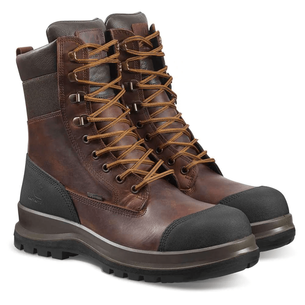Carhartt F702905 Detroit Rugged Flex Waterproof S3 8 Inch Safety Work Boot