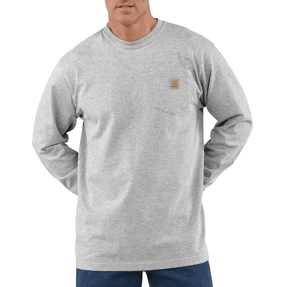 Carhartt K126 Loose Fit Heavyweight Long Sleeve Pocket T-Shirt