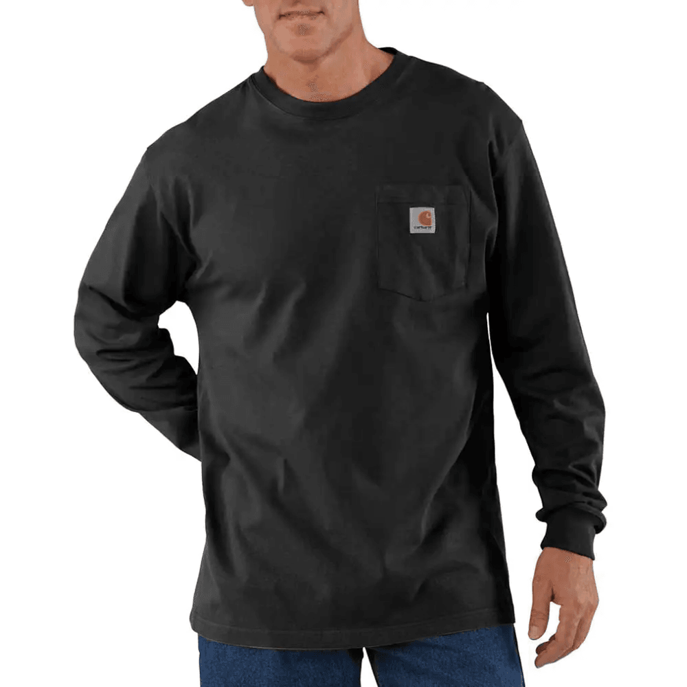 Carhartt K126 Loose Fit Heavyweight Long Sleeve Pocket T-Shirt
