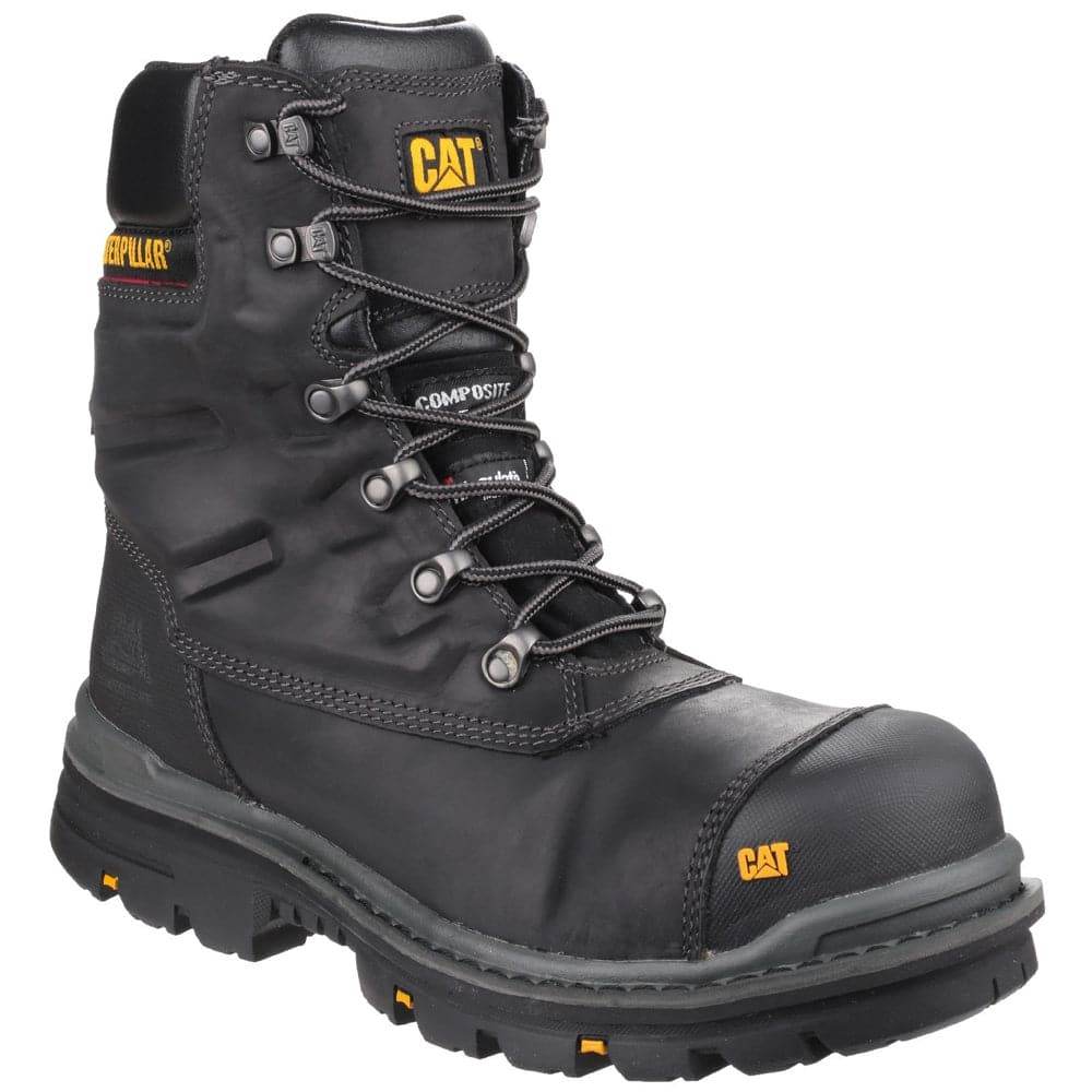 Caterpillar CAT Premier High Leg Combat Safety Work Boot - Side Zip