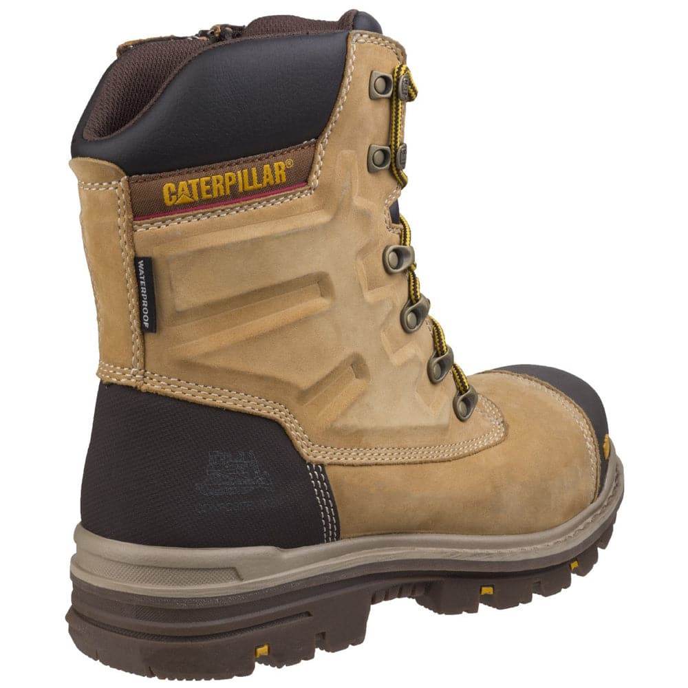 Caterpillar CAT Premier High Leg Combat Safety Work Boot - Side Zip