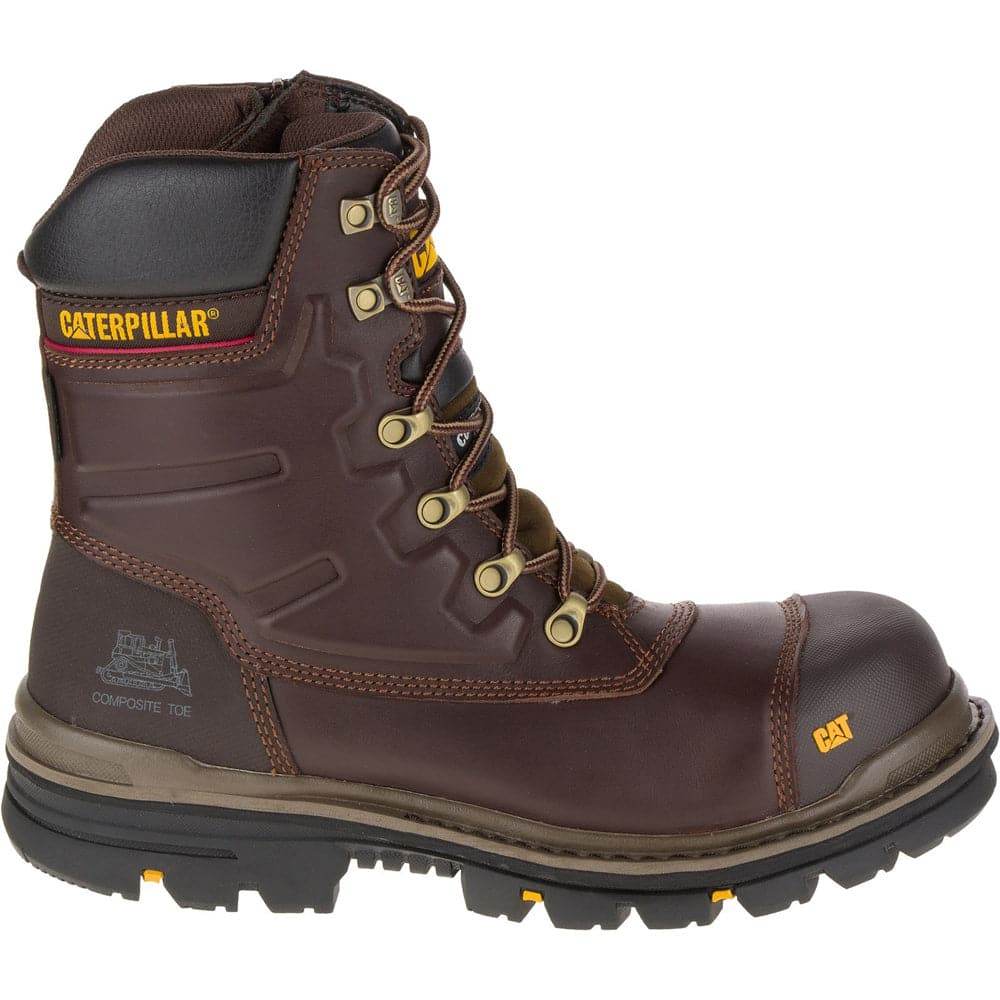 Caterpillar CAT Premier High Leg Combat Safety Work Boot - Side Zip