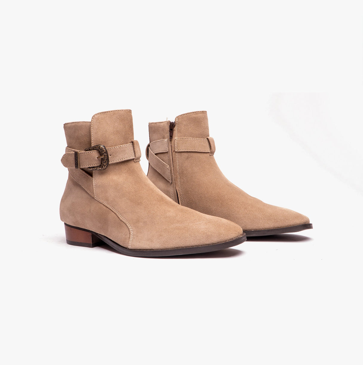 Club Cubano Ricardo Mens Boots Sand
