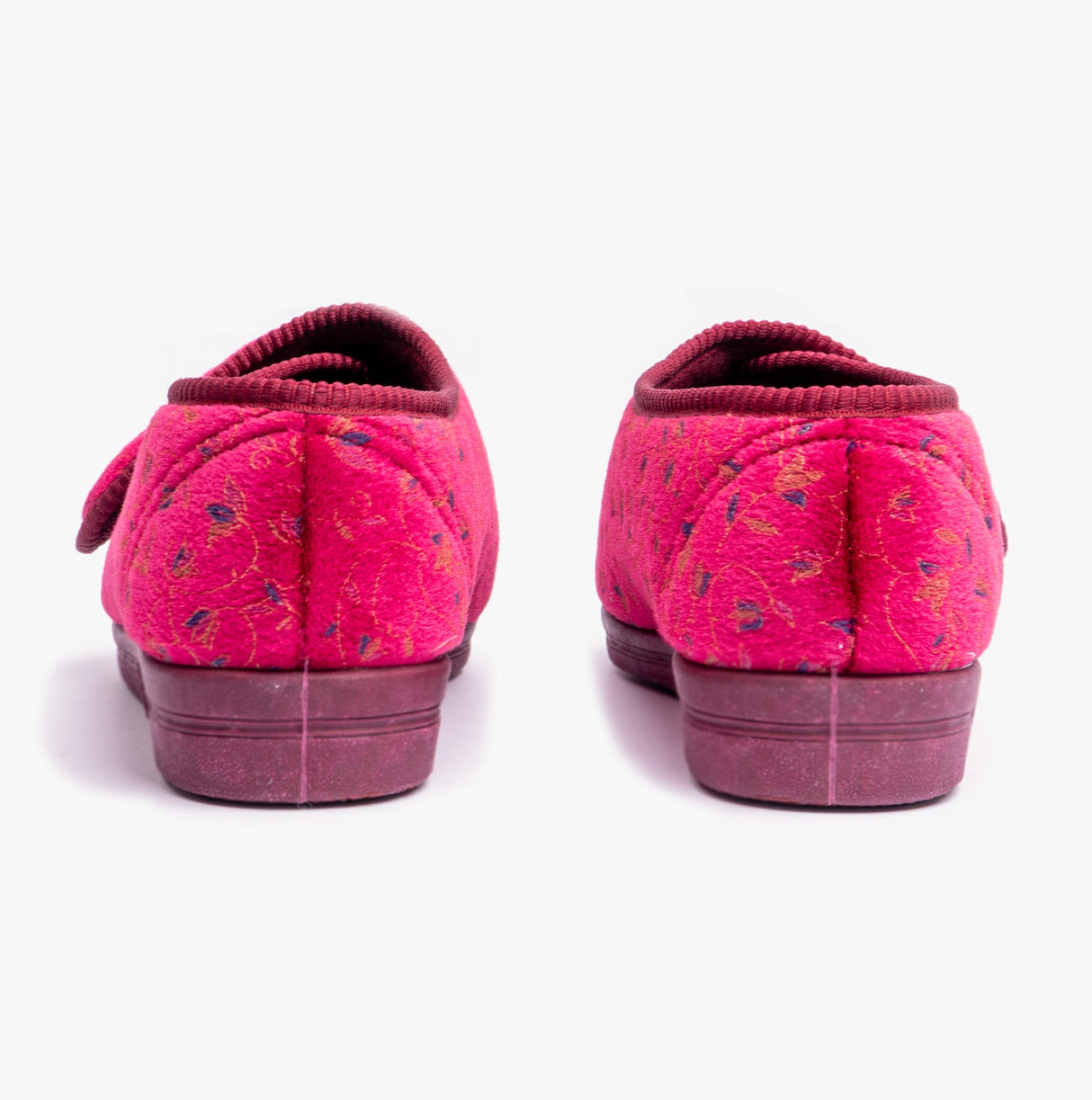 Comfylux HELEN Womens Full Slippers Wine