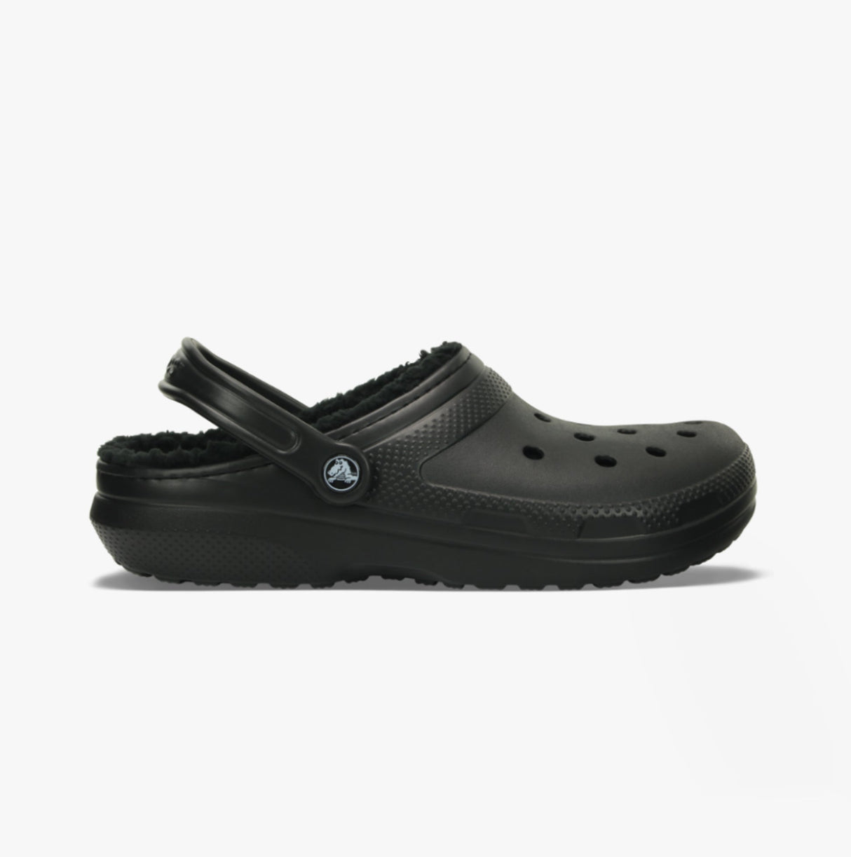 Crocs 203591-060 CLASSIC LINED Unisex Clogs Black