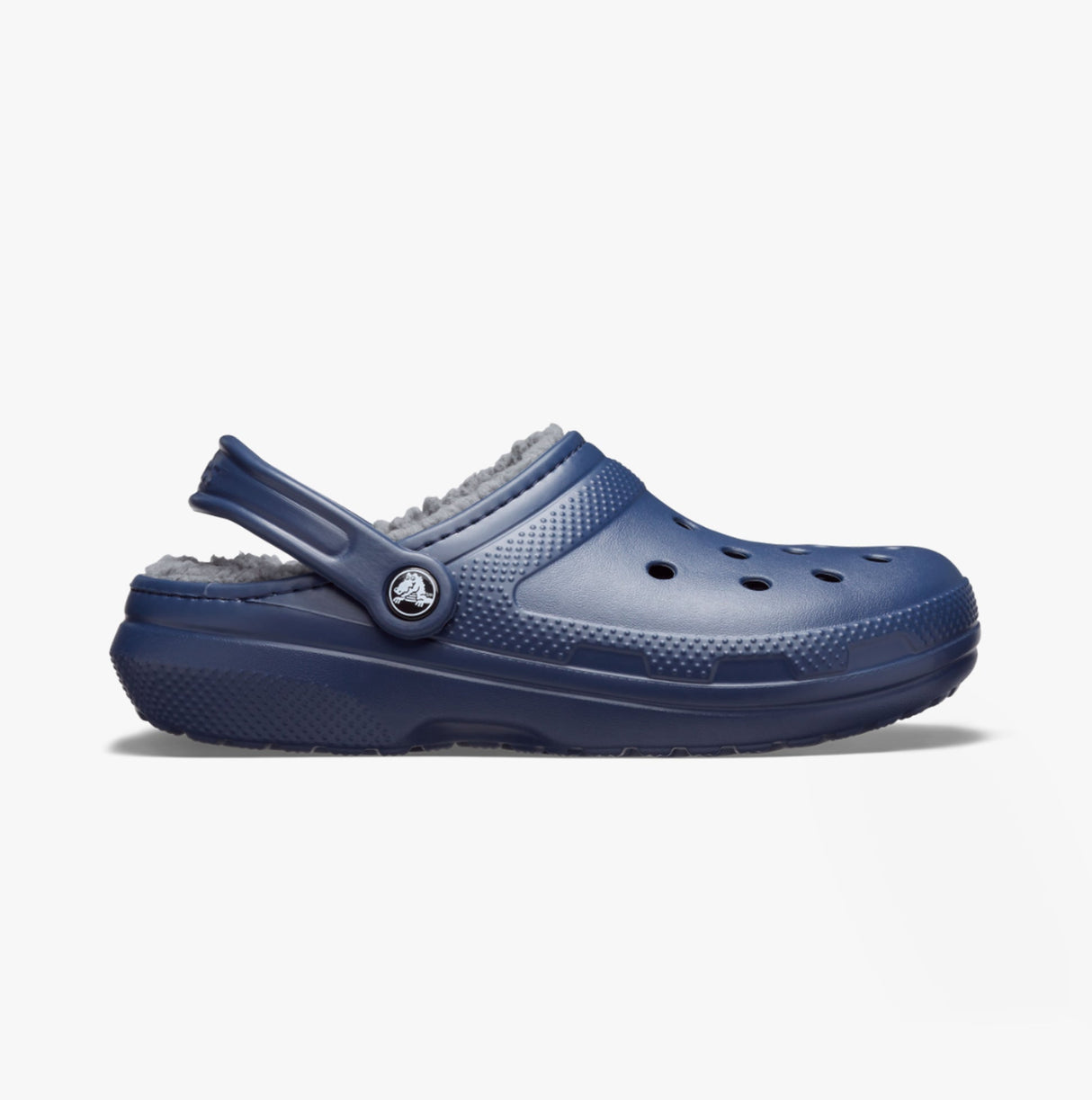 Crocs 203591-459 CLASSIC LINED Unisex Clogs Navy/Charcoal