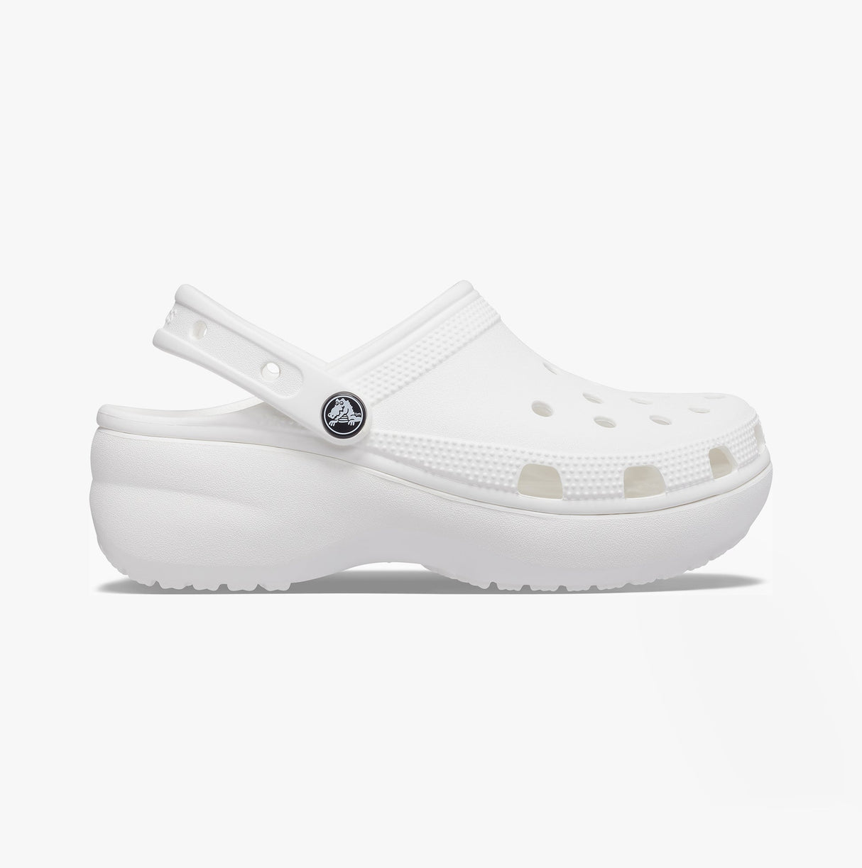 Crocs 206750-100 CLASSIC PLATFORM CLOG Womens Clogs White