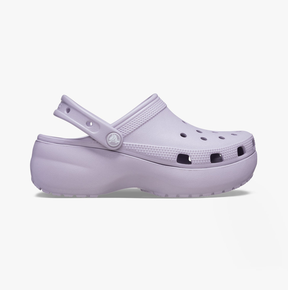 Crocs 206750-5PS CLASSIC PLATFORM CLOG Womens Clogs Mauve Mist