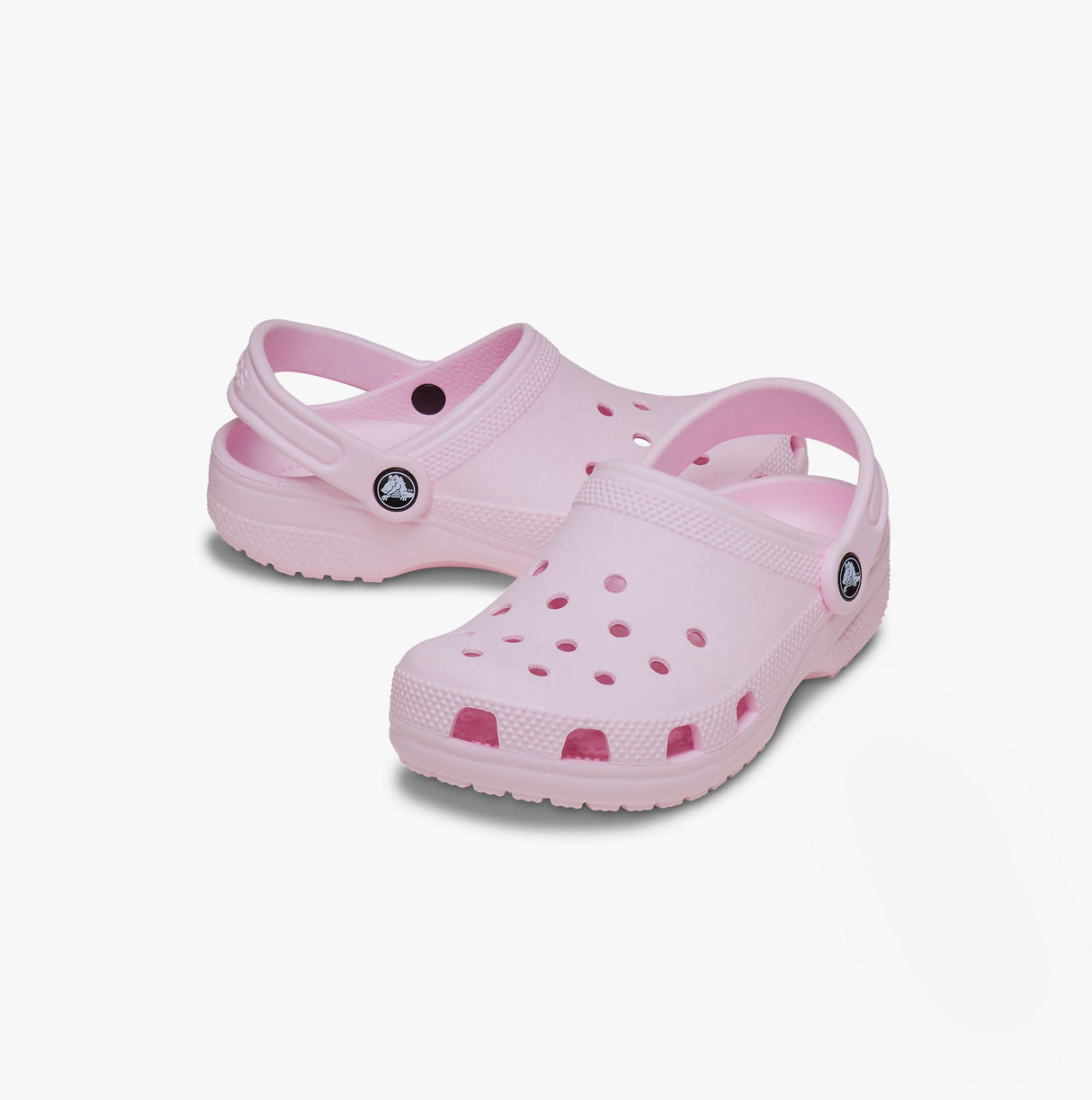 Crocs 206990-6ZW CLASSIC Girls Clogs Pink Milk