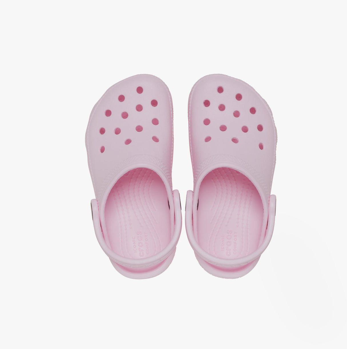 Crocs 206990-6ZW CLASSIC Girls Clogs Pink Milk