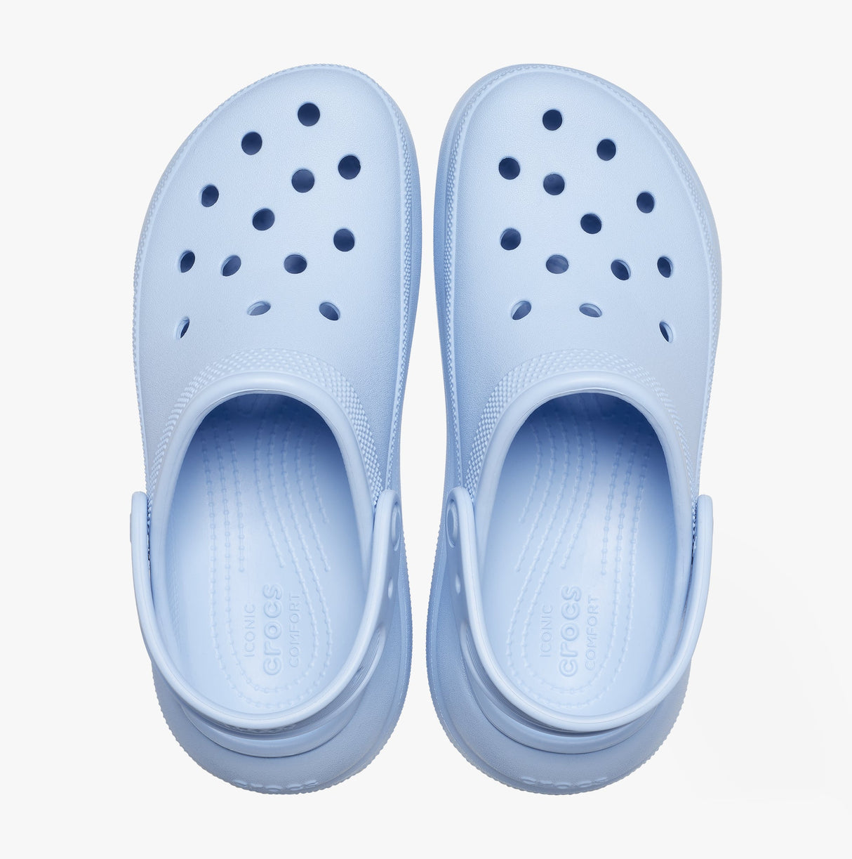 Crocs 207521-4NS CLASSIC CRUSH Womens Clogs Blue Calcite