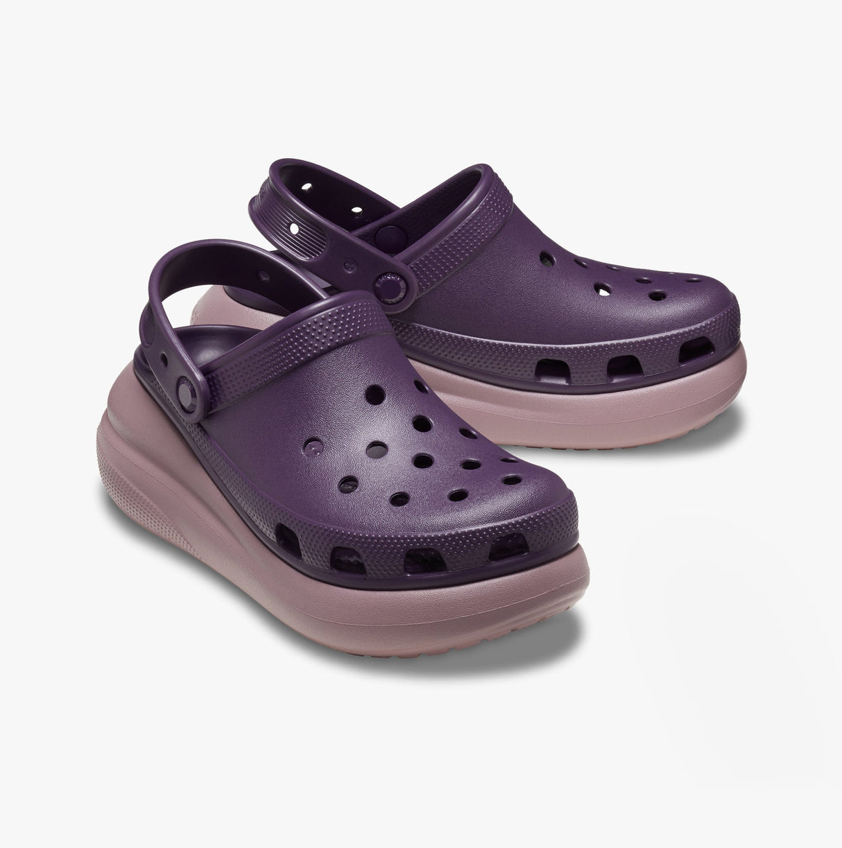 Crocs 207521-5AT CLASSIC CRUSH Womens Clogs Dark Iris/Multi
