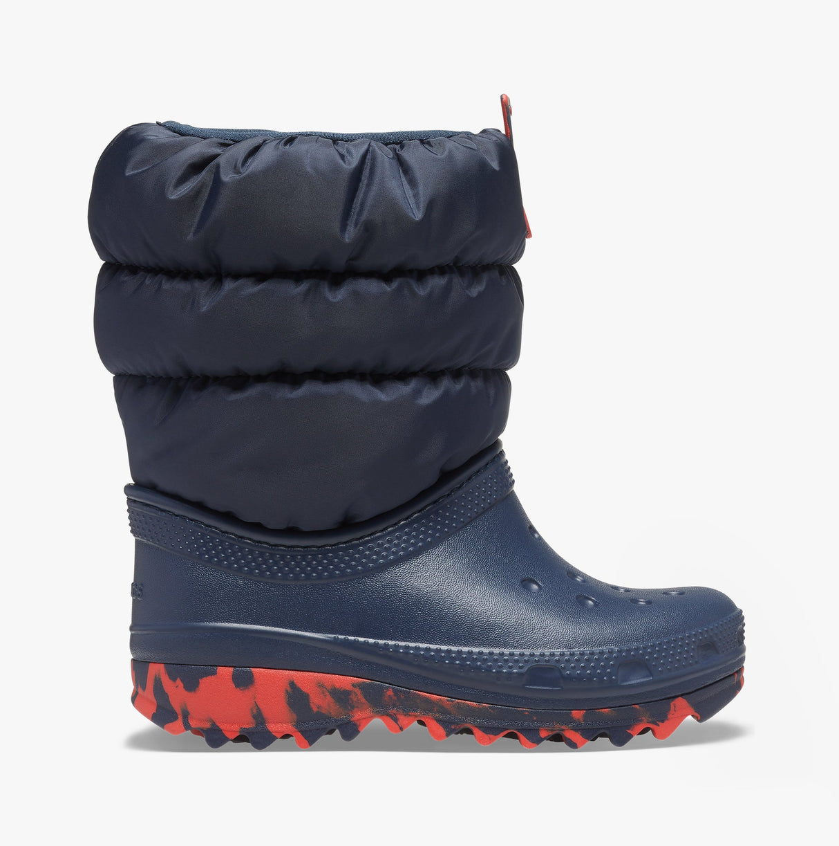 Crocs 207684-410 CLASSIC NEO PUFF Kids Boots Navy