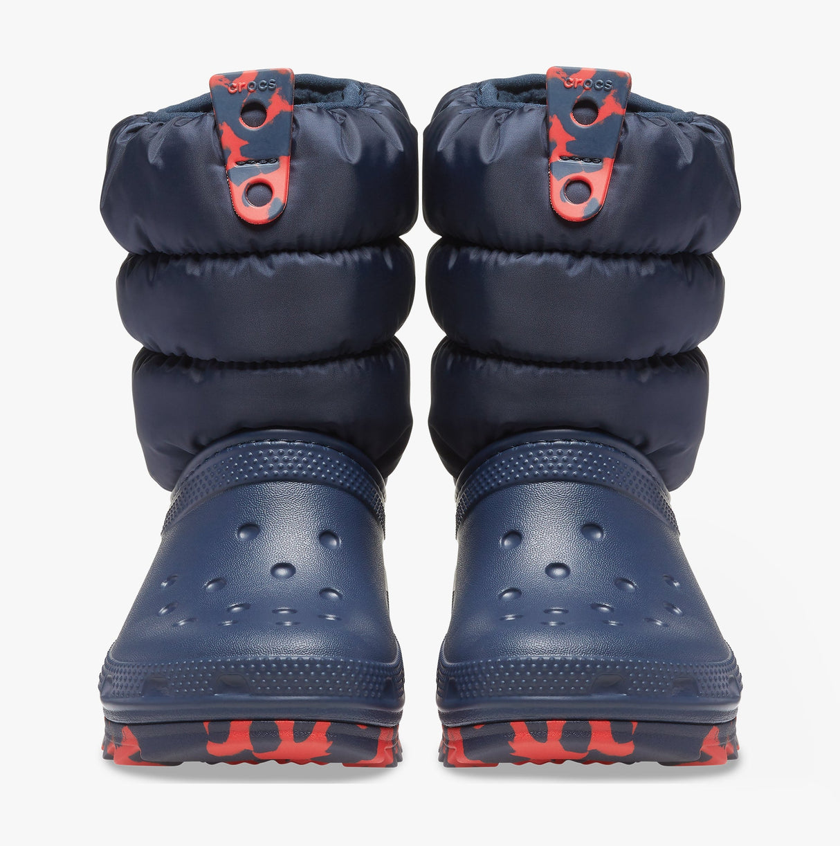 Crocs 207684-410 CLASSIC NEO PUFF Kids Boots Navy