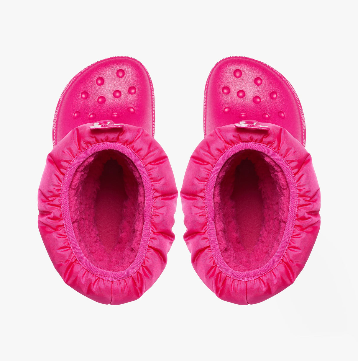 Crocs 207684-6X0 CLASSIC NEO PUFF Girls Boots Candy Pink