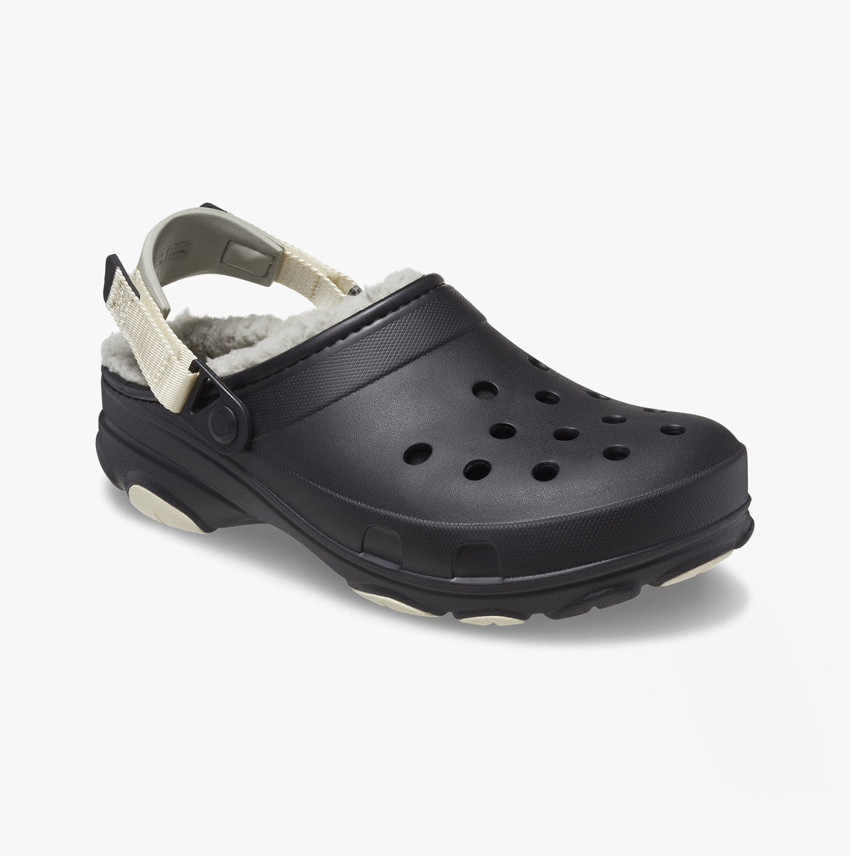 Crocs 207936-001 ALL TERRAIN LINED Unisex Clogs Black