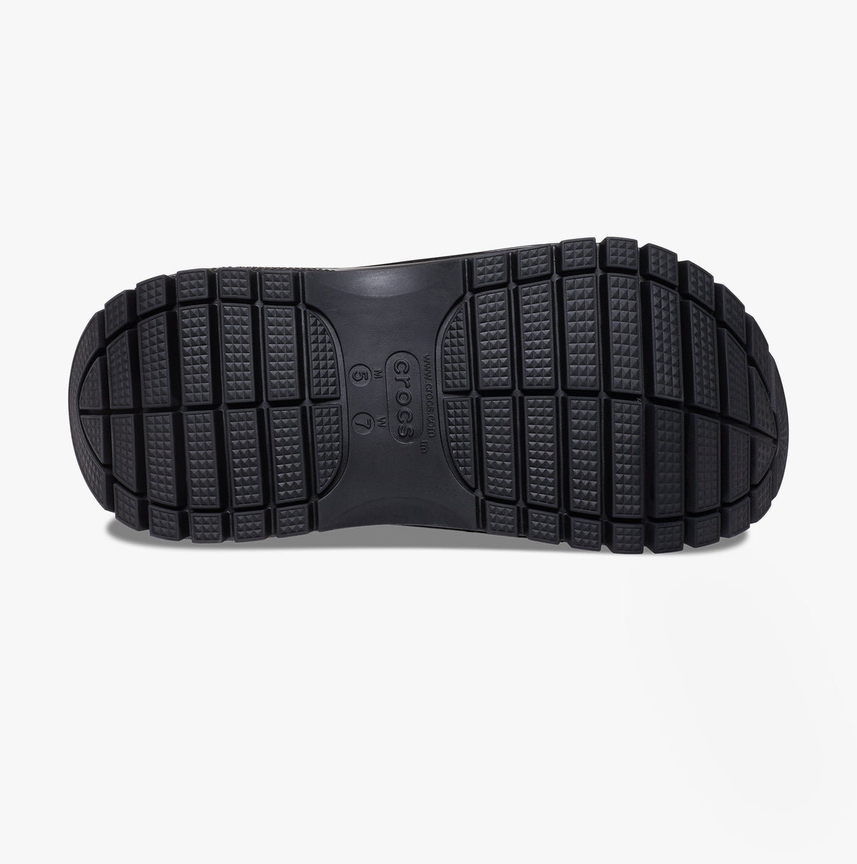 Crocs 207988-001 MEGA CRUSH Womens Clogs Black