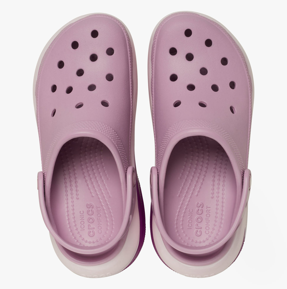 Crocs 207988-5BX MEGA CRUSH Womens Clogs Hydrangea