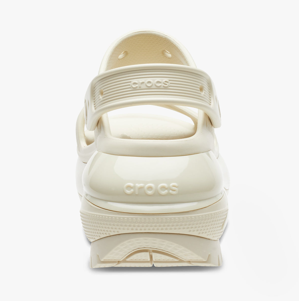 Crocs 207989-2Y2 MEGA CRUSH Womens Sandals Bone