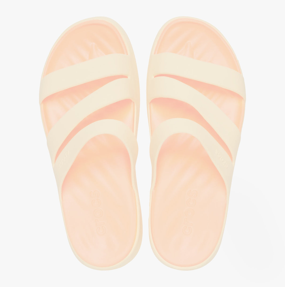 Crocs 209587-78Z GETAWAY STRAPPY Womens Sandals Golden Hour