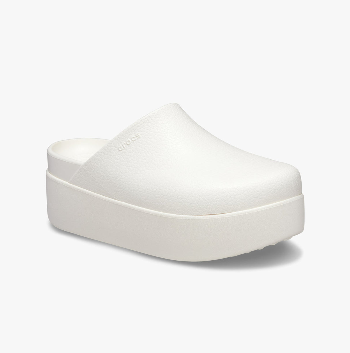 Crocs 209869-0WV DYLAN PLATFORM Womens Clogs Chalk