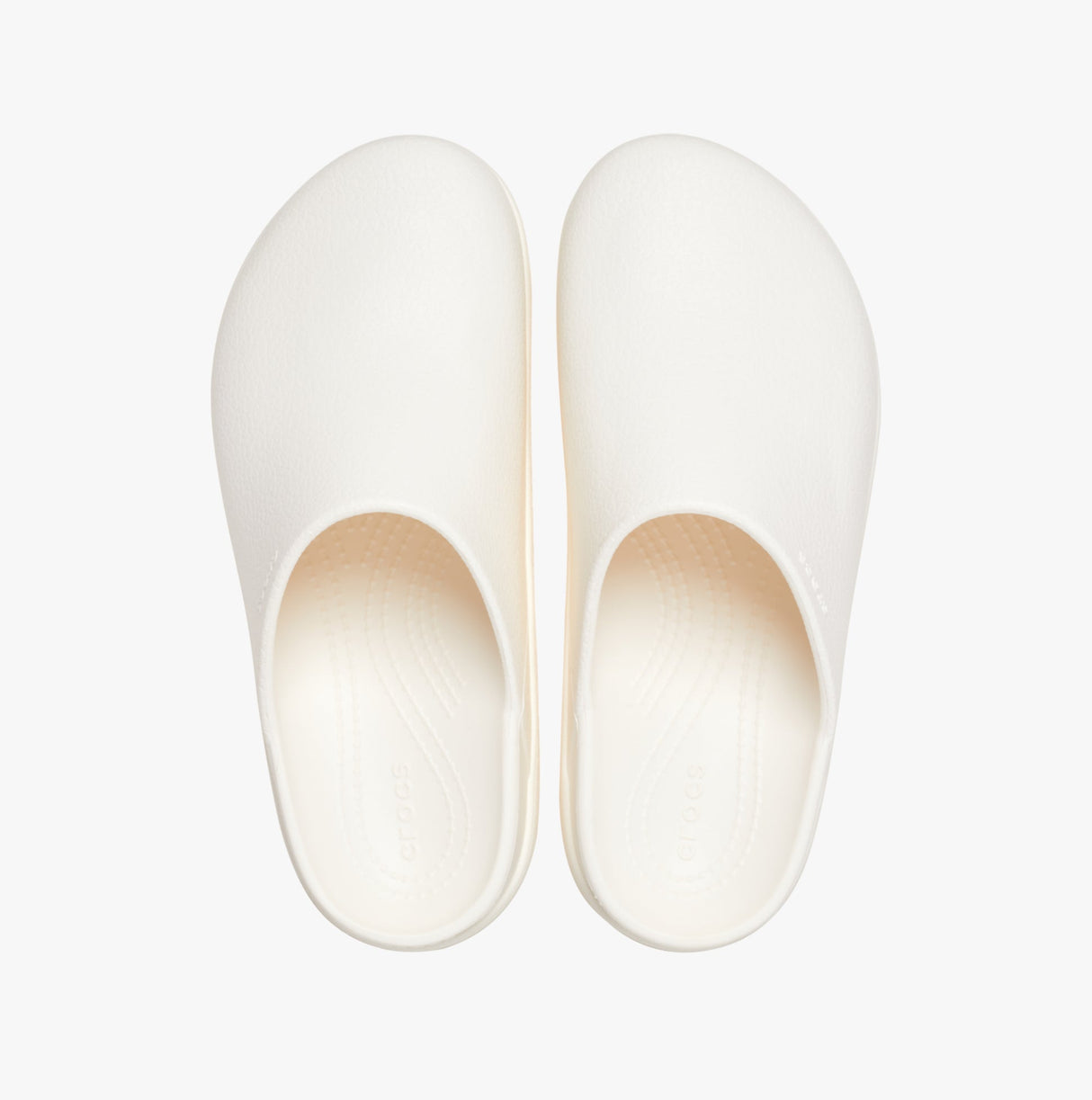 Crocs 209869-0WV DYLAN PLATFORM Womens Clogs Chalk