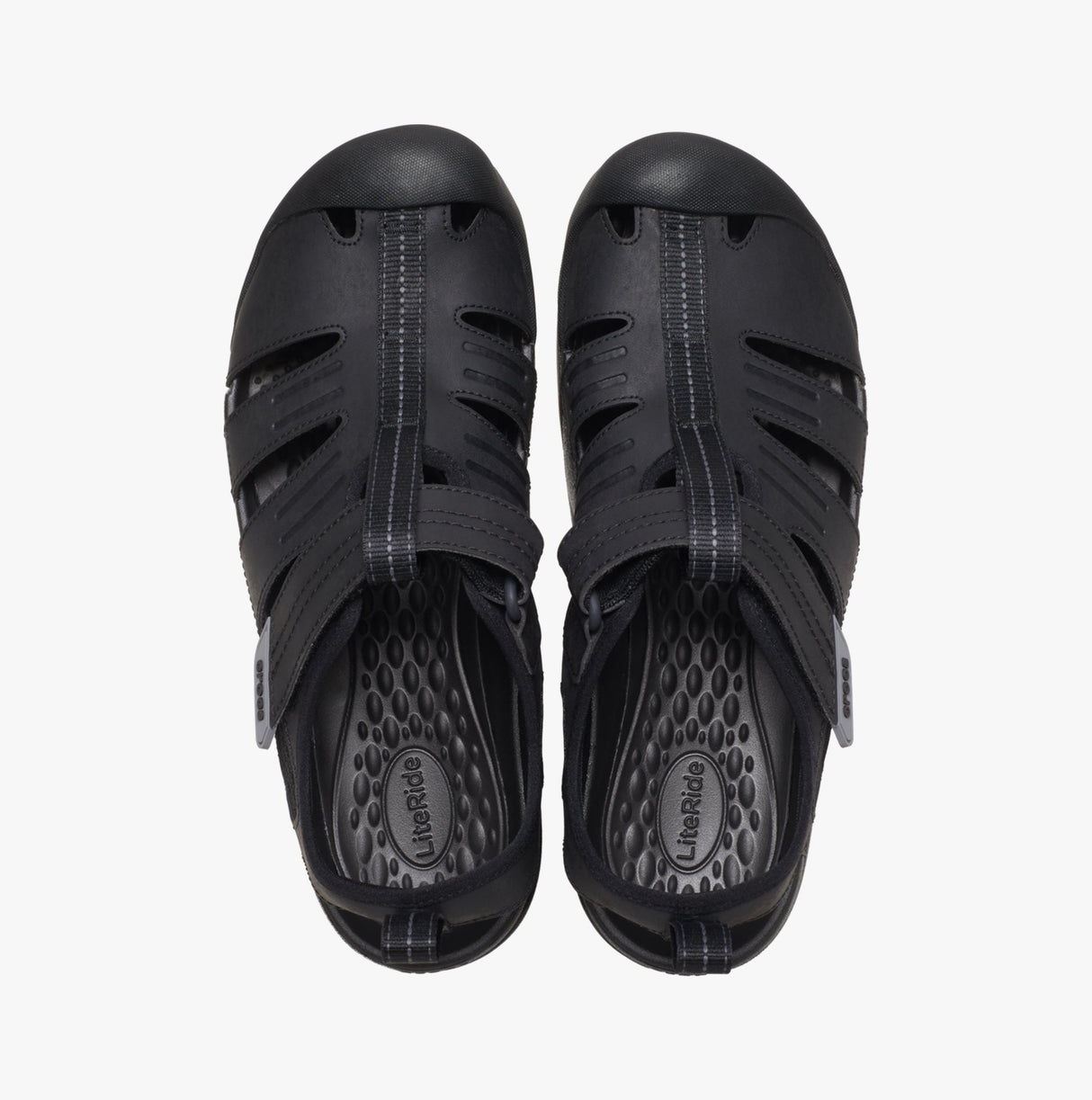 Crocs 209875-001 YUKON FISHERMAN Mens Closed Toe Black