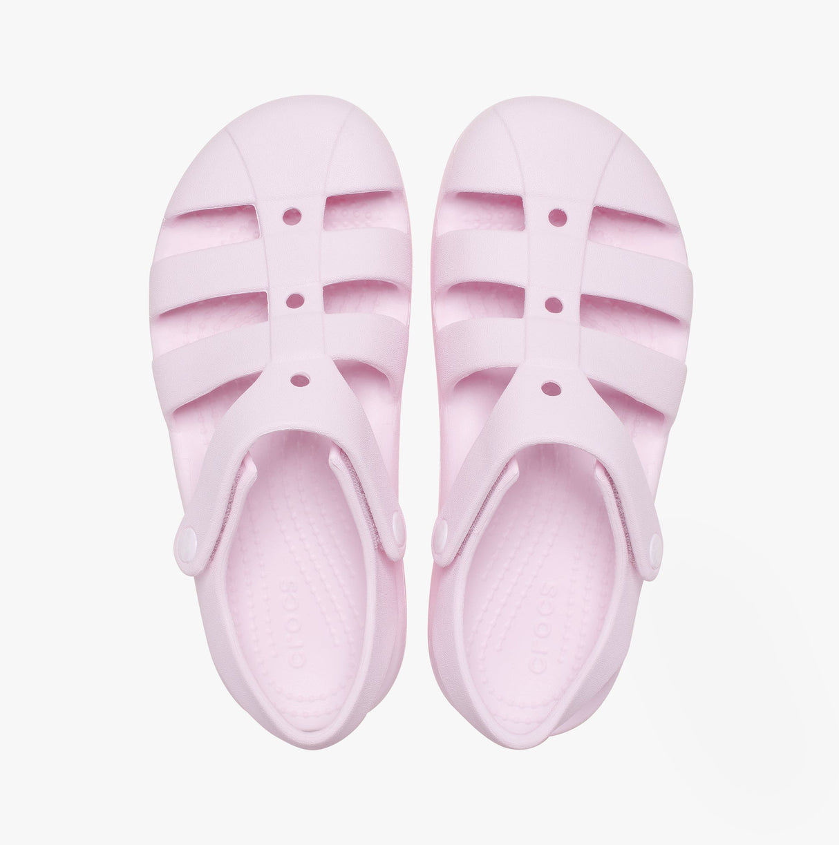 Crocs CLASSIC FISHERMAN Girls Sandals Pink Milk