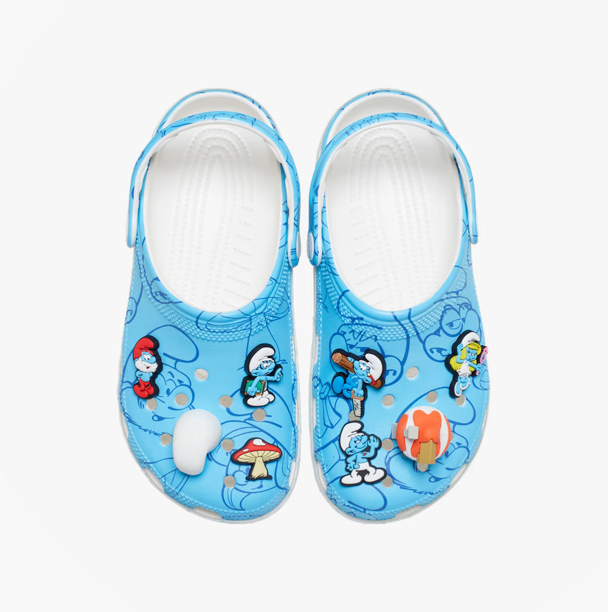 Crocs 210820-90H SMURFS CLASSIC Unisex Clogs Multi