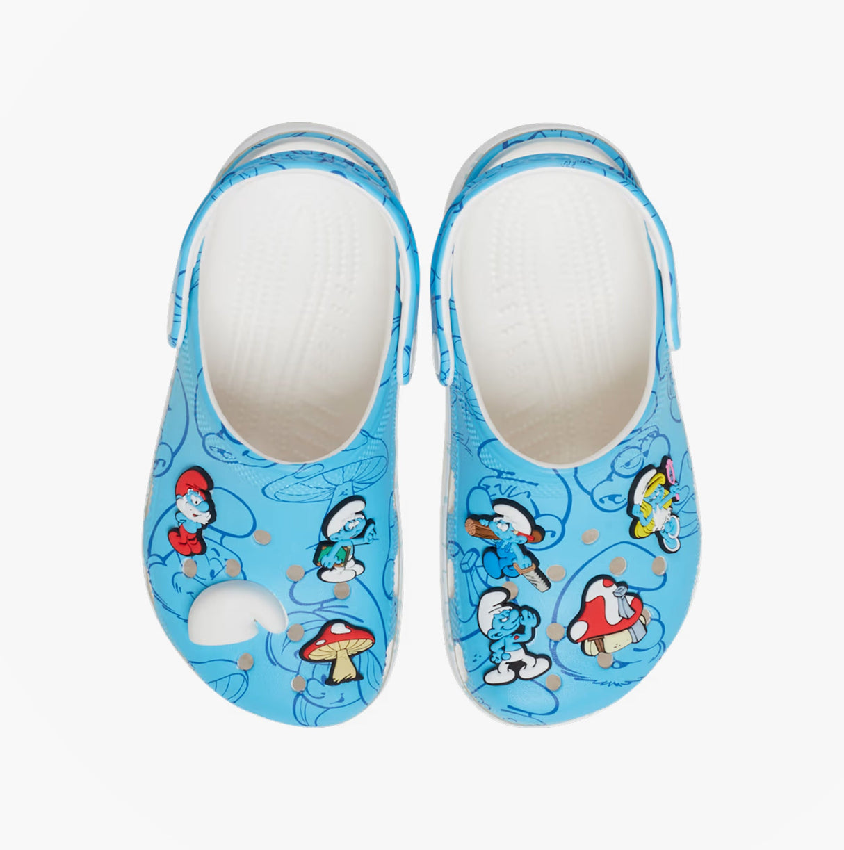 Crocs SMURFS CLASSIC Unisex Kids Clogs Multi