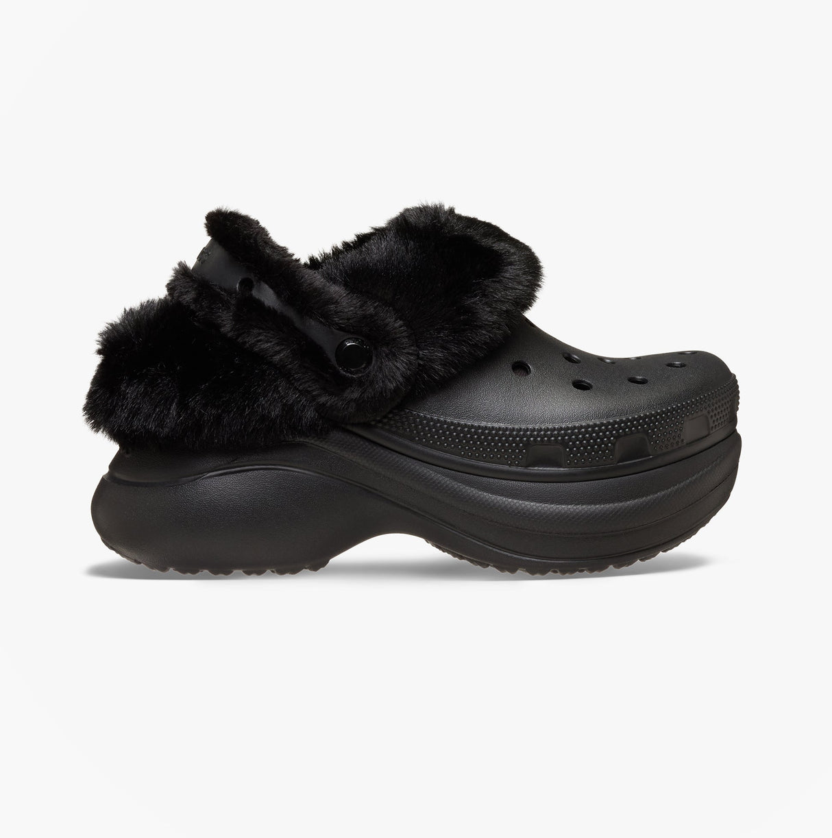 Crocs BAE LINED Womens Clogs Black